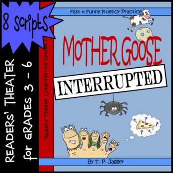 Preview of Readers' Theater Scripts - 3rd, 4th, 5th & 6th Grades - Mother Goose Interrupted