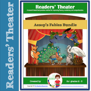Preview of Readers Theater Scripts Bundle of 7 Aesop's Fables