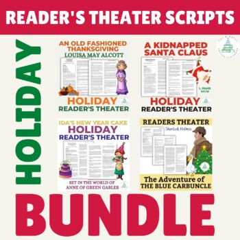 Preview of Readers Theater Scripts HOLIDAY BUNDLE | Digital & Print |