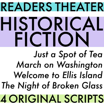 Preview of Readers Theater Scripts: Historical Fiction Plays
