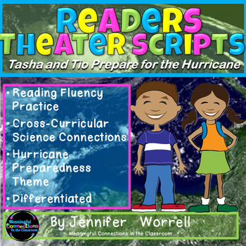 Preview of Readers Theater Scripts: Tasha and Tio Prepare for the Hurricane
