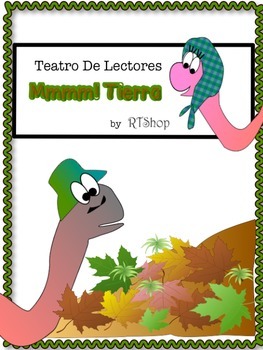 Preview of Spanish Reader's Theater Script , Reading Center, Science  (Lombrices)