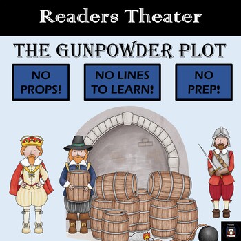Preview of Readers Theater The Gunpowder Plot (No Prep)