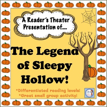 Preview of Reader's Theater: The Legend of Sleepy Hollow (script for 3rd, 4th, 5th)