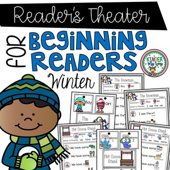 Preview of Readers Theater - Winter | Fluency Practice Kindergarten