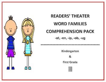 Preview of Word Families Comprehension Pack