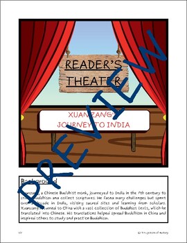 Preview of Reader's Theater: Xuanzang's Journey to India