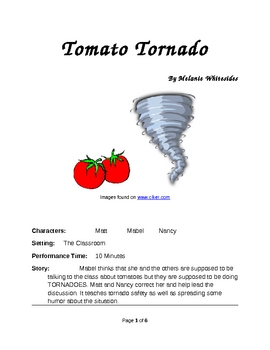 Preview of Reader's Theater for Small Groups -- The Tomato Tornado