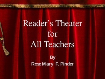 Preview of Reader's Theater for All Teachers