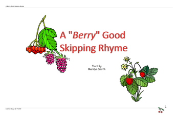 Preview of Readers Theatre - A Berry Good Skipping Rhyme