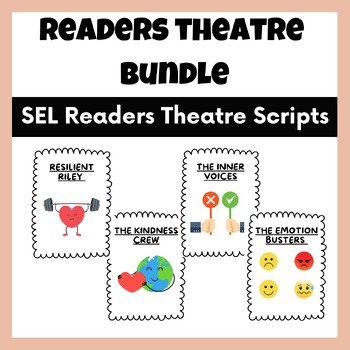 Preview of Readers Theatre Bundle - Social and Emotional Learning Scripts