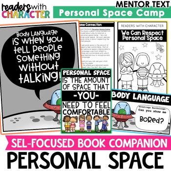 Preview of Personal Space Lessons for SEL | Personal Space Camp Book Companion