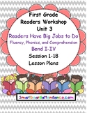 Readers Workshop Gr.1  Unit 3 Lesson Plan Bundle Readers H