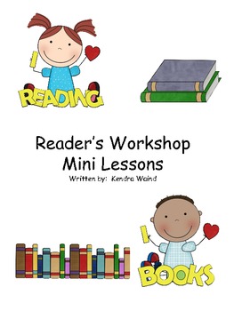 kindergarten reading workshop mini lessons