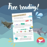 Reading #3: Sharks save the Ocean.