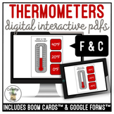 Reading A Thermometer Digital Activity