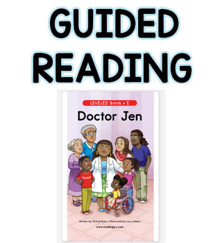 Preview of Reading AZ Guided Reading Plans: Doctor Jen