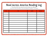 Reading Across America Reading Log