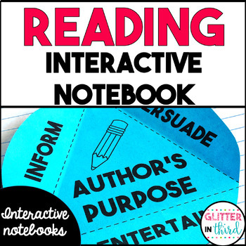 Preview of Reading Interactive Notebook Activities