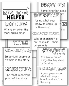 Common Core Reading Graphic Organizers and Reading Helper Book | TpT