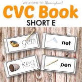 Reading Activities - Short E CVC Printables