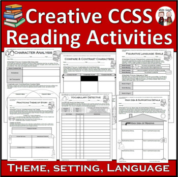 Common Core Reading Activities by Wise Guys | Teachers Pay ...