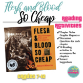 Reading Activities for Albert Marrin's Flesh and Blood So Cheap