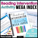 Reading Activities for Intervention - Fun Small Group Guid