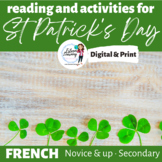 Reading & Activities for St. Patrick’s Day / La fête de la