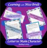 Reading Activity - Letter to Main Character