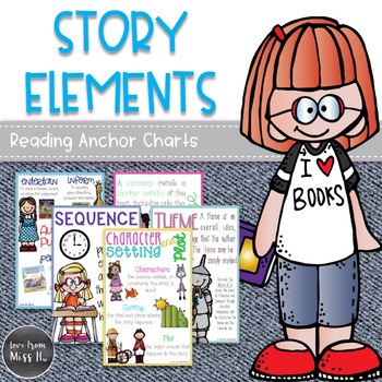 Reading Anchor Charts: Story Elements by Love From Miss H | TPT