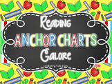 Reading Anchor Charts Galore {Over 40 ELA Anchor Charts}