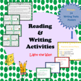 Reading And Writing Activities with 6 Traits Posters (Ligh