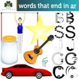 Reading And Writing Words That End In Ar Clipart And Worksheets