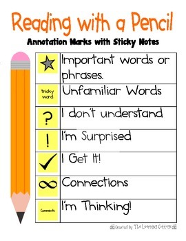 Preview of Reading Annotation Marks