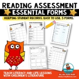 Reading Assessment | Forms | (Learning to Read) | Literacy