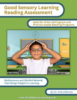 Preview of Reading Assessment: Orton Gillingham and Phonics Based