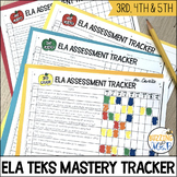 RLA Reading Assessment Tracker - TEKS aligned!