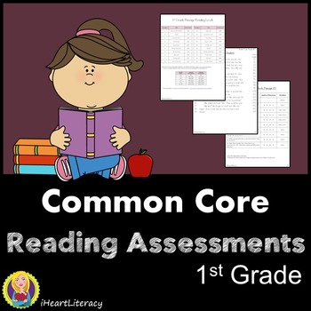 Preview of 1st Grade Reading Comprehension Passages - Common Core Aligned