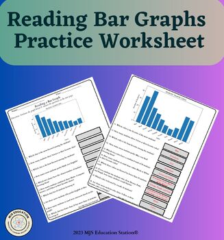Preview of Reading Bar Graphs Practice Worksheet
