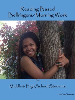 Preview of Bell Ringers for Middle & High School Students: Reading Based