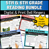 Reading Bell Ringers for Middle School ELA/ESL for 5th and