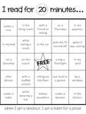 Reading Bingo