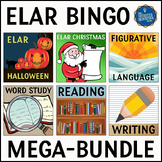 Reading and Language Arts Bingo Games Mega Bundle