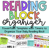 Reading Block Organizer with Timers