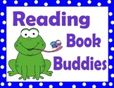 Reading Book Buddies Label or Sign