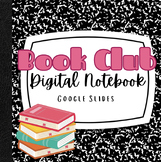 Reading Book Club/Reading Group Digital Notebook in Google