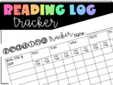 Reading Book Log Tracker