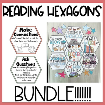 Preview of Reading Posters | Reading Strategies | Library Posters