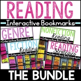Reading Bookmarks Bundle: Strategies, Fiction Bookmarks, N